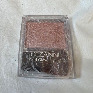 セザンヌケショウヒン(CEZANNE（セザンヌ化粧品）)のセザンヌ パールグロウハイライト 02 ロゼベージュ(2.4g)(フェイスパウダー)