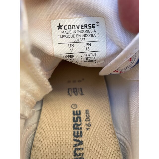 CONVERSE(コンバース)のコンバースオールスター18cm キッズ/ベビー/マタニティのキッズ靴/シューズ(15cm~)(スニーカー)の商品写真