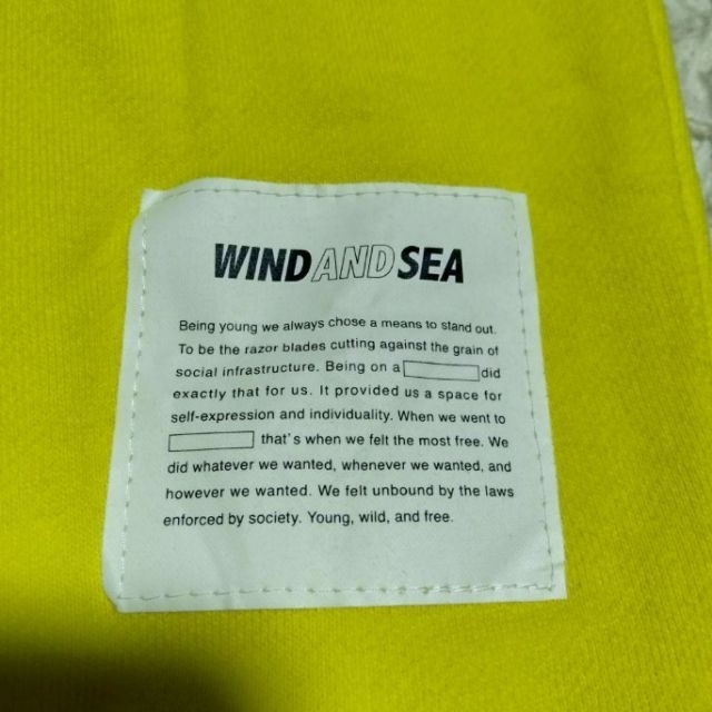 WIND AND SEA パーカー　グリーン BEYOUTH