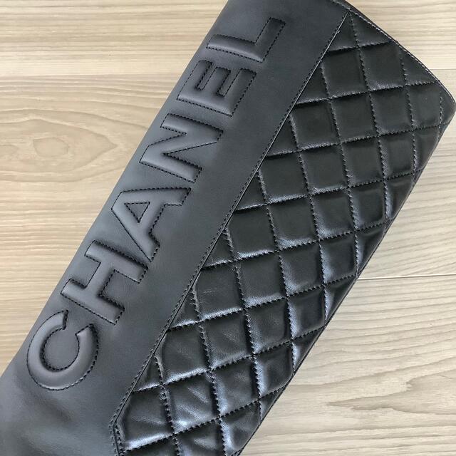 CHANEL(シャネル)のシャネル　ロングブーツ　黒　37.5 レディースの靴/シューズ(ブーツ)の商品写真