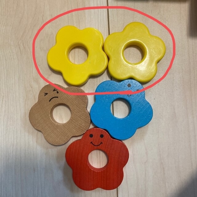 黄色のみ キッズ/ベビー/マタニティのおもちゃ(知育玩具)の商品写真