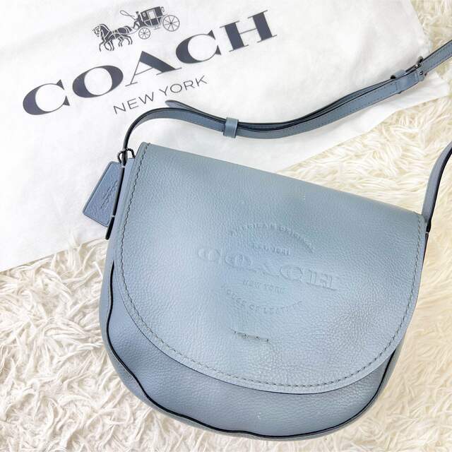 COACH - コーチ ハドソン ショルダーバッグ ポシェット ビッグロゴ ...