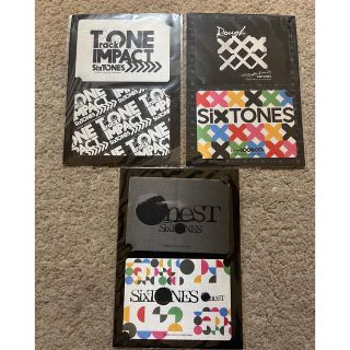 ストーンズ(SixTONES)のSixTONES ツアー限定　公式ステッカーセット(アイドルグッズ)