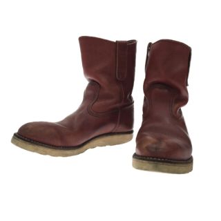 レッドウィング(REDWING)の▼▼RED WING レッドウィング メンズブーツ ペコス オロラセット クッションソール 8866 ブラウン(ブーツ)