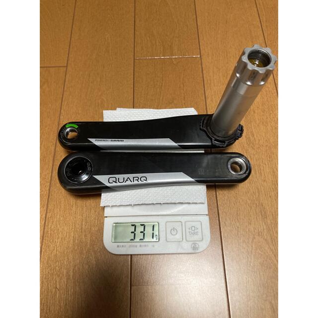 QUARQ by sram カーボンクランクアーム 172.5 DUB 超軽量 QUARQ by sram カーボンクランクアーム 172.5 DUB 超軽量