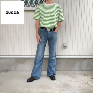 美品！ZUCCA クロップドジョガーデニム！日本製！シンチバック