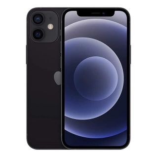 【中古美品】iPhone12 mini 64GB ブラック (スマートフォン本体)