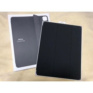 アップル(Apple)の12.9インチiPad Pro（第5世代）用Smart Folio - ブラック(iPadケース)