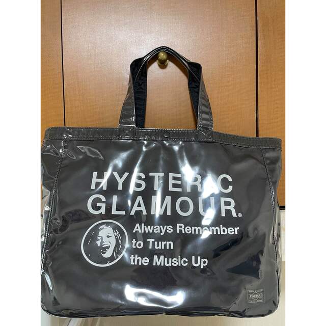 トートバッグ激レア！PORTER×HYSTERIC/ビニールトートバッグ