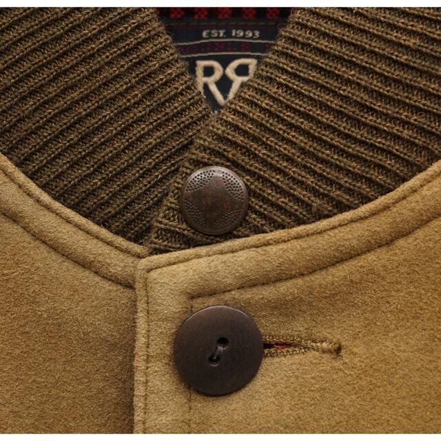 RRL(ダブルアールエル)のRRL アメリカン ディアスキン スウェード ジャケット国内定価324,000円 メンズのジャケット/アウター(レザージャケット)の商品写真