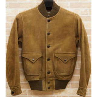 ダブルアールエル(RRL)のRRL アメリカン ディアスキン スウェード ジャケット国内定価324,000円(レザージャケット)