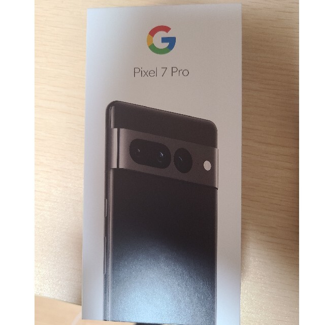 新品  Google Pixel 7 Pro 128GB Obsidian 本体