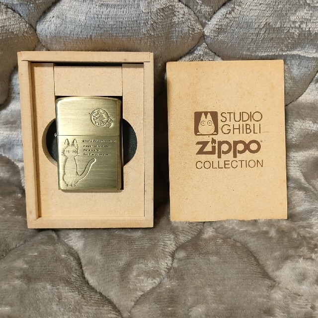 祝パークオープン】スタジオジブリzippo 魔女の宅急便 ジジ 木箱入り