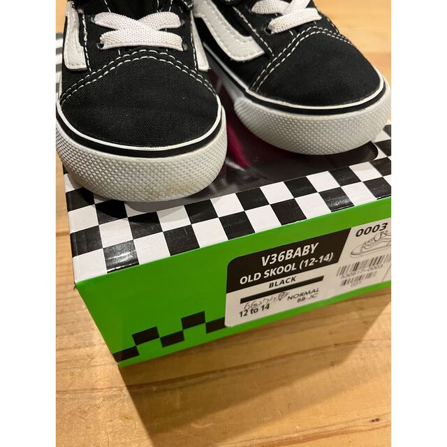 VANS(ヴァンズ)のVANS キッズスニーカー　オールドスクール　13cm 子供靴　バンズ キッズ/ベビー/マタニティのベビー靴/シューズ(~14cm)(スニーカー)の商品写真