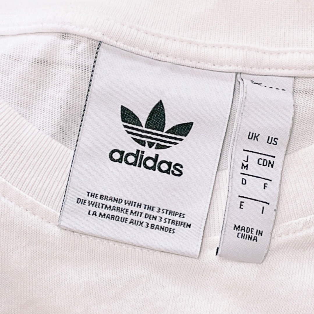 adidas(アディダス)のアディダス オリジナルス 白 ペイズリー Tシャツ タンクトップ ジャージ メンズのトップス(Tシャツ/カットソー(半袖/袖なし))の商品写真