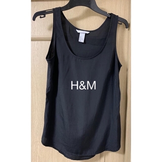 エイチアンドエム(H&M)のH&M#オーストラリア購入#タンクトップ#ブラック#サイズ32(タンクトップ)