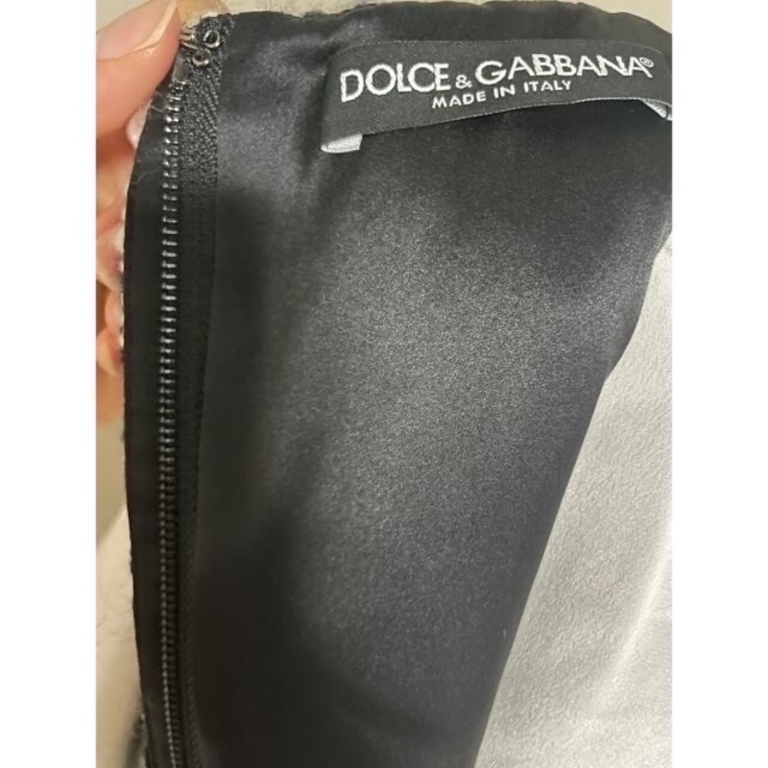 DOLCE&GABBANA(ドルチェアンドガッバーナ)の美品数回の使用✨ワンピース　デートにも レディースのワンピース(ミニワンピース)の商品写真