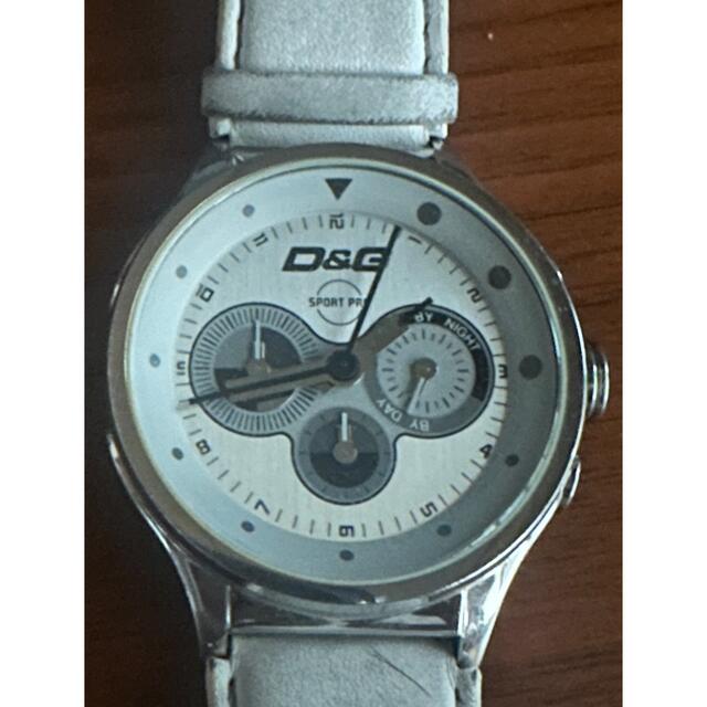 D&G TIME ドルチェ＆ガッバーナCODE NAME クロノグラフ時計