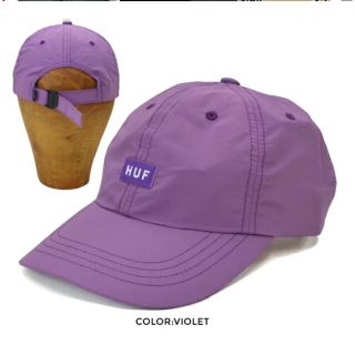 ハフ(HUF)の値下げ！！HUF パープルナイロンキャップ(キャップ)