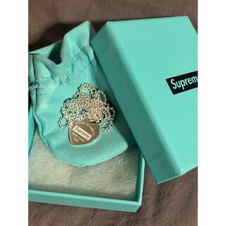 ティファニー(Tiffany & Co.)のSupreme Tiffany Heart Tag Pendant(ネックレス)