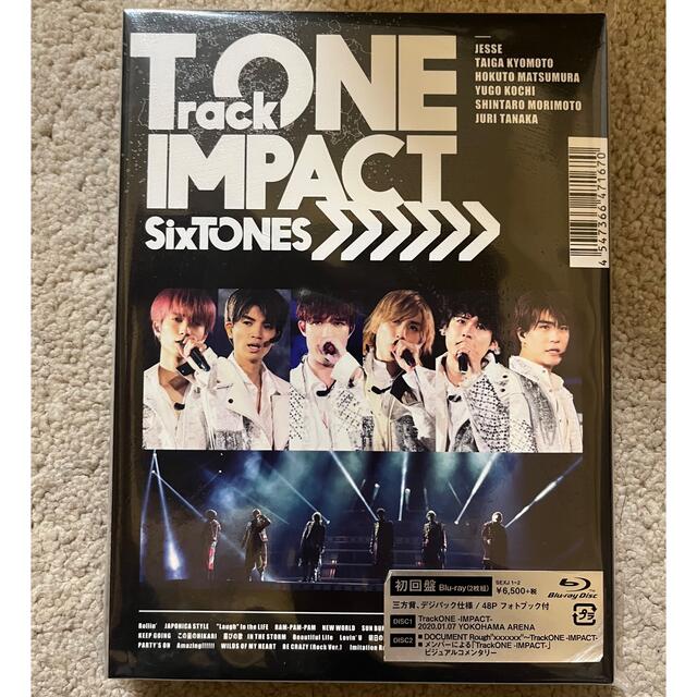 SixTONES - 未開封 SixTONES TrackONE IMPACT 初回盤Blu-rayの通販 by ...