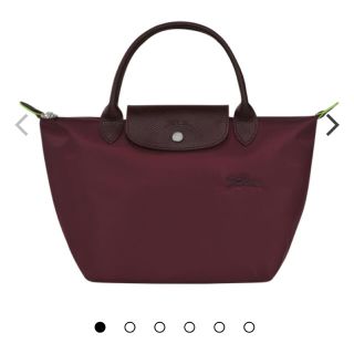 ロンシャン(LONGCHAMP)のロンシャン　ルプリアージュグリーン　トップハンドルバッグ S(トートバッグ)