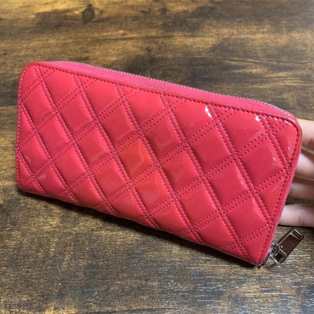 CHANEL シャネル エナメル長財布