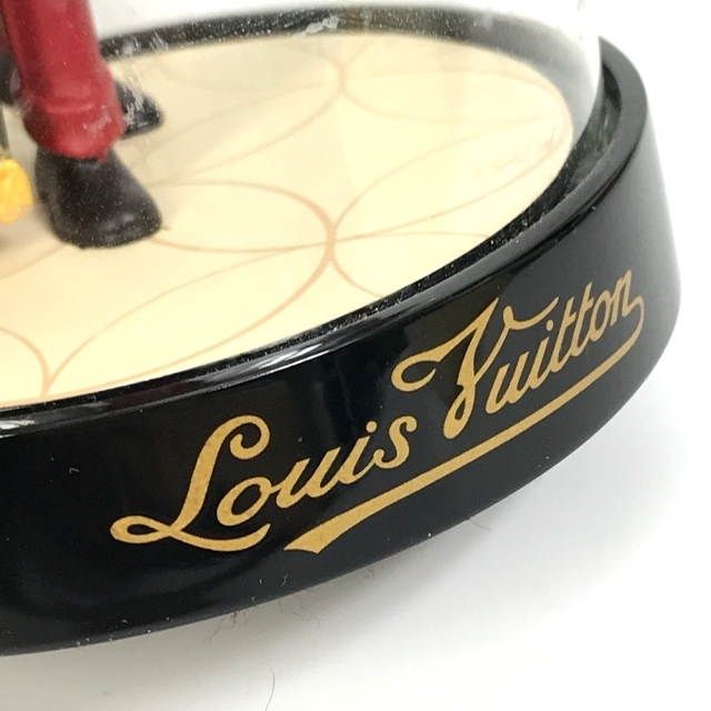 LOUIS VUITTON(ルイヴィトン)のルイヴィトン LOUIS VUITTON ページボーイ M99551 2012年 ノベルティ ドーム インテリア オブジェ ガラス クリア エンタメ/ホビーの美術品/アンティーク(彫刻/オブジェ)の商品写真