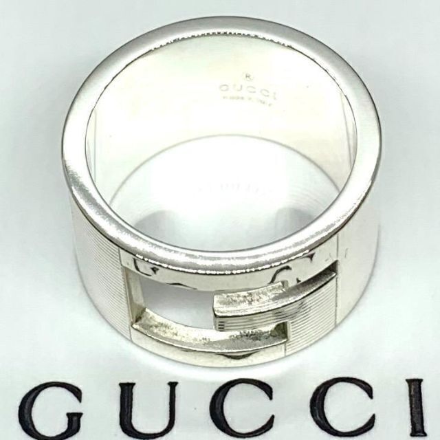 Gucci(グッチ)のGUCCI グッチ　刻印 16号　日本サイズ 15.5号　G リング レディースのアクセサリー(リング(指輪))の商品写真