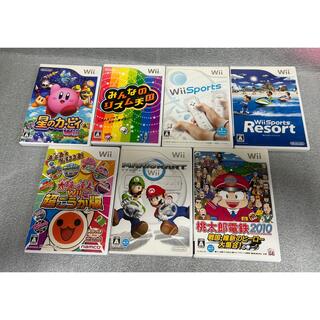 wiiソフト 色々セット 桃鉄 カービィ 太鼓の達人 リズムの通販 by ...