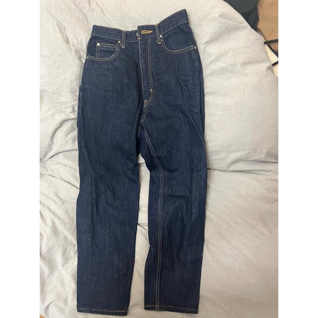 BLACK by moussy(ブラックバイマウジー)のブラックバイマウジー　JAVA one wash denim レディースのパンツ(デニム/ジーンズ)の商品写真