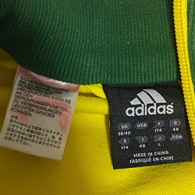 adidas(アディダス)の00s yellow adidas track jacket  メンズのトップス(ジャージ)の商品写真