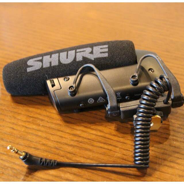 shure vp83 マイク　一眼レフ　ミラーレス　ショットガンマイク