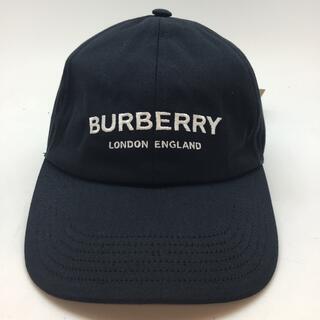 バーバリー(BURBERRY)のBurberry ベースボールキャップ　ブラック　サイズS/P(キャップ)