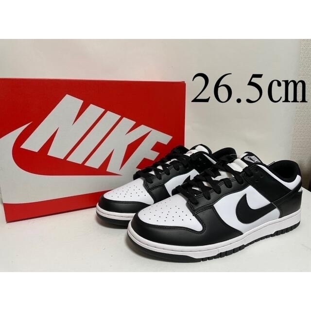 NIKE - 【新品】NIKE DUNK LOW RETRO PANDA ダンク ロー パンダの通販 ...