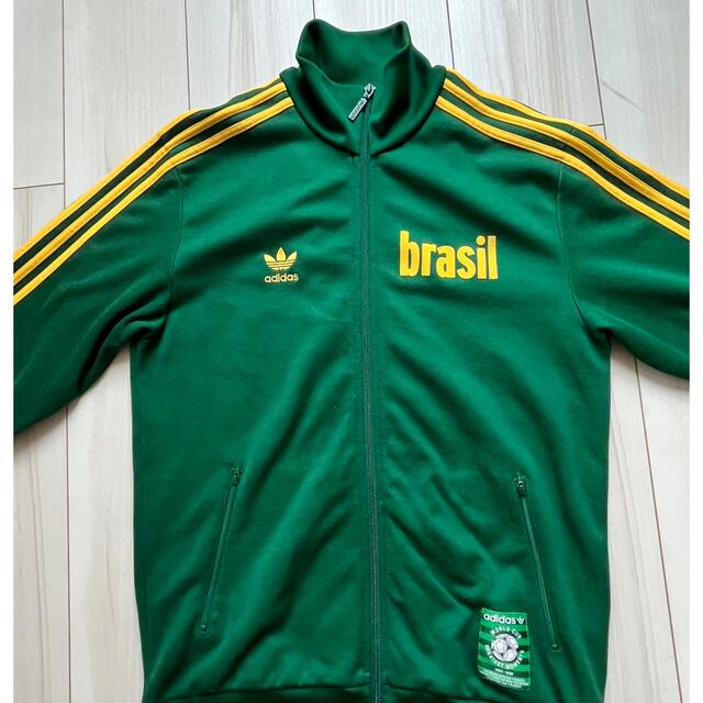 adidas ジャージ　ブラジルカラー　サッカーワールドカップ　W杯