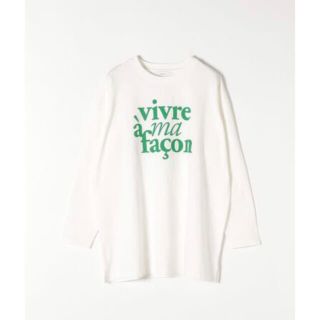 シップス(SHIPS)のSHIPS any COMFY ロゴ ロングスリーブ TEE(Tシャツ(長袖/七分))