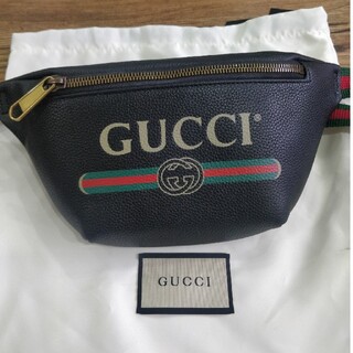 Gucci - GUCCI グッチ ブランドロゴ ベルトバック
