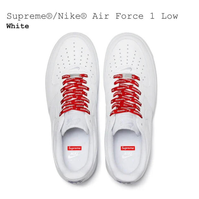 Supreme × Nike Air Force 1 Low size US10