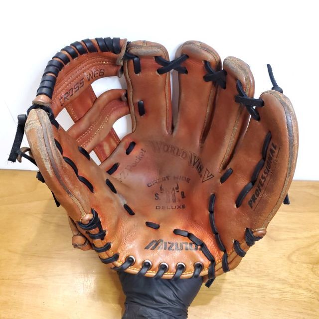 ミズノ 日本製 ワールドウィンV 一般用 内野用 軟式グローブ