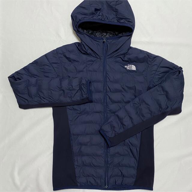 north faceノースフェイスダウン風ジャケットアウター美品　ネイビー