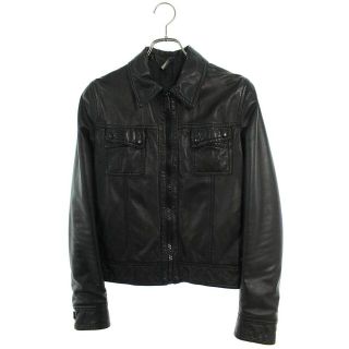 ディオール・オム 06AW 6HH5041901 クロスポケットレザージャケット メンズ 44 ディオール・オム 06AW 6HH5041901 クロスポケットレザージャケット メンズ 44