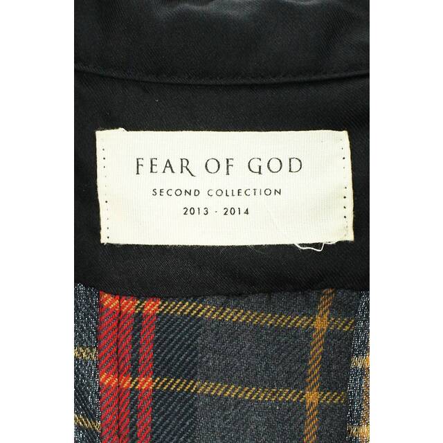 FEAR OF GOD(フィアオブゴッド)のフィアオブゴッド SECOND COLLECTION バックジップ チェック柄長袖シャツ メンズ S メンズのトップス(シャツ)の商品写真