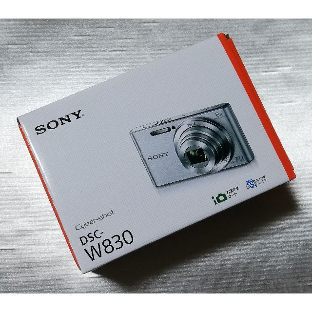 新品 SONY DSC-W830 シルバー 1年保証 カメラのキタムラ購入