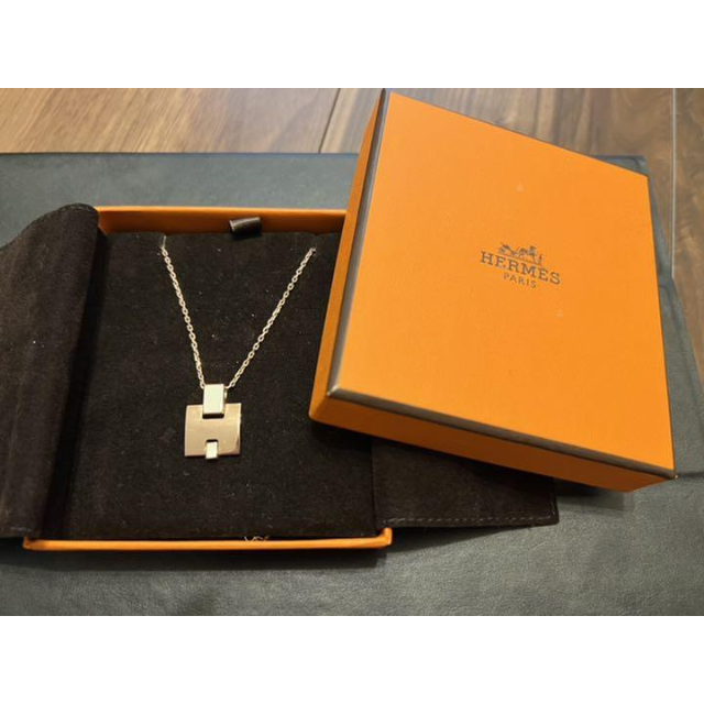 再再販!アクセサリー値下げ!HERMES エルメス EILEEN アイリーン ゴールド ネックレス