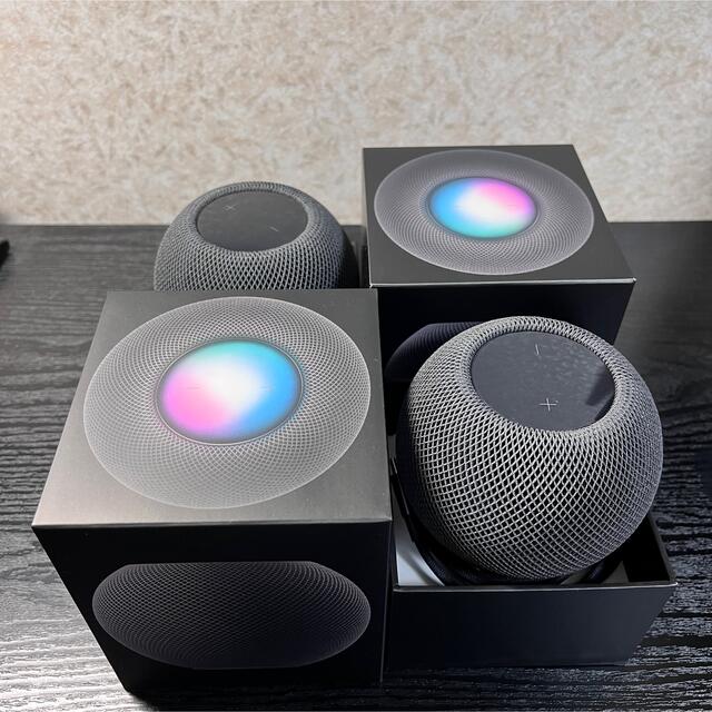 GRAY本体横幅HomePod mini  セット売り