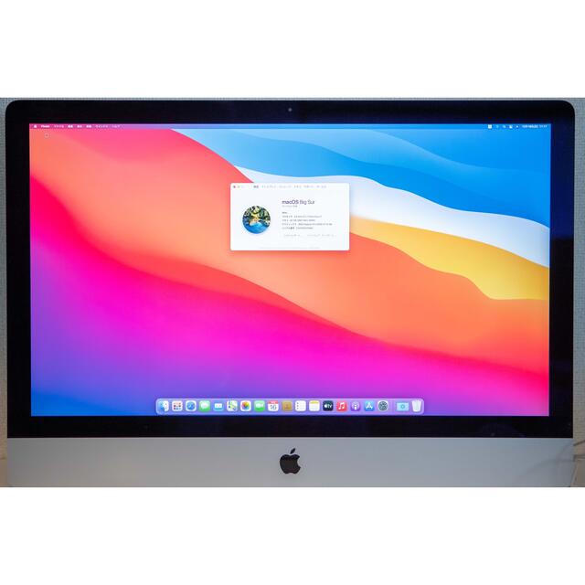 AppleCare+保証付 iMac 2020 27 i7 40GB VESA