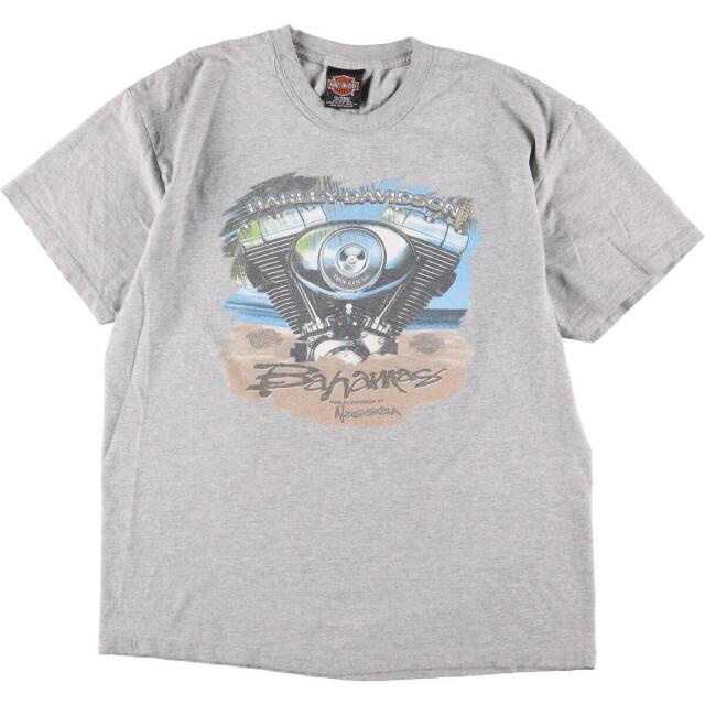 ヘインズ Hanes Harley-Davidson ハーレーダビッドソン モーターサイクル バイクTシャツ USA製 メンズM /eaa236772