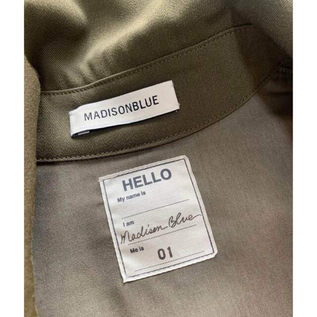 MADISONBLUE(マディソンブルー)の新品✨MADISONBLUE  ウールギャバジンシャツ 01 レディースのトップス(シャツ/ブラウス(長袖/七分))の商品写真