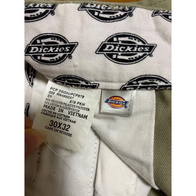 【綺麗品・送料込み】DICKIES良質　ハーフパンツ　7upワッペン付き